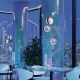 Pendule, Lustre suspendate - Lustra cu 3 pendule LED, Sticla, Multicolor, Misterio