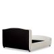 Paturi - Pat dublu tapitat design elegant LUX Mellory, Seashell off-white