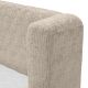 Paturi - Pat dublu tapitat design elegant LUX Francisco, Creststone bej