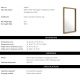 Oglinzi - Oglinda Decorativa Design LUX Salvi Rectangular, 80x50cm