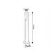 Stalpi - Stalp exterior LED, Protectie IP54, Darvas