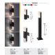 Stalpi - Stalp exterior LED, Protectie IP54, Darvas