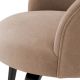 Scaune - Scaun Elegant LUX de Sufragerie, Vichy, Tondro bej