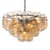 Candelabru design LUX, Sticla, Champagne, Gustave