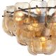 Candelabre, Lustre - Candelabru design LUX, Sticla, Champagne, Gustave