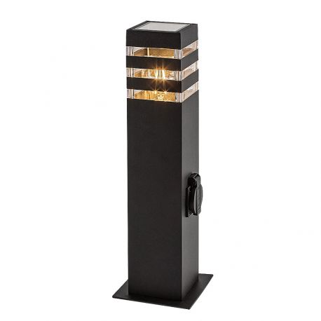 Stalpi - Stalp iluminat exterior cu priza, Protectie IP44, Ankara