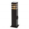 Stalp iluminat exterior cu priza, Protectie IP44, Ankara