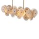 Candelabre, Lustre - Candelabru design LUX, Sticla, Fumuriu, Hyde