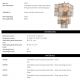 Candelabre, Lustre - Candelabru design LUX, Sticla, Alama Antic, Laurent