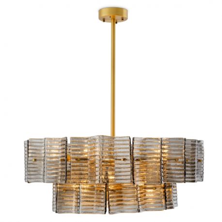 Candelabre, Lustre - Candelabru design LUX, Sticla, Alama Antic, Silvano