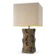 Veioze - Veioza, Lampa de masa design LUX, Aluminiu, Tesatura, Enzo