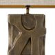 Veioze - Veioza, Lampa de masa design LUX, Aluminiu, Tesatura, Enzo