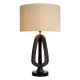 Veioze - Veioza, Lampa de masa design LUX, Aluminiu, Tesatura, Madrona