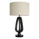 Veioze - Veioza, Lampa de masa design LUX, Aluminiu, Tesatura, Madrona