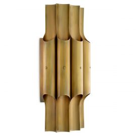Aplice, corpuri de iluminat pentru pereti - Aplica de perete design LUX, Alama Vintage, Quintara
