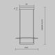 Candelabre, Lustre - Lustra LED suspendata iluminat ambiental Ambience 1, D-60cm