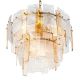 Candelabre, Lustre - Candelabru design LUX, Sticla Texturata, Cassiano