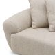 Canapele - Canapea design LUX Siderno, Splendor gri deschis