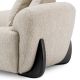 Canapele - Canapea design LUX Siderno, Splendor gri deschis