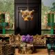 Canapele - Canapea design LUX Flux, maro Tigris