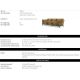 Canapele - Canapea design LUX Flux, maro Tigris