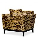 Fotoliu design LUX Flux, maro Tigris