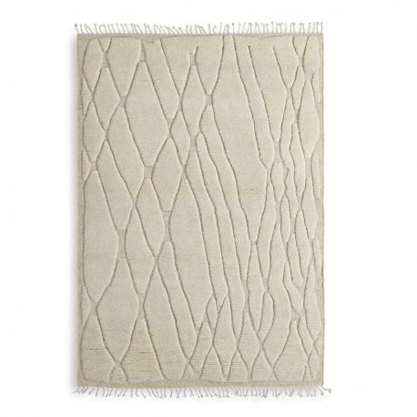 Covoare - Covor design LUX din lana din Noua Zeelanda, Coralie Ivory 200x300cm