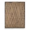 Covor design LUX din lana din Noua Zeelanda, Coralie Maro 400x300cm