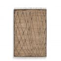 Covor design LUX din lana din Noua Zeelanda, Coralie Maro 300x200cm