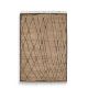 Covor design LUX din lana din Noua Zeelanda, Coralie Maro 300x200cm