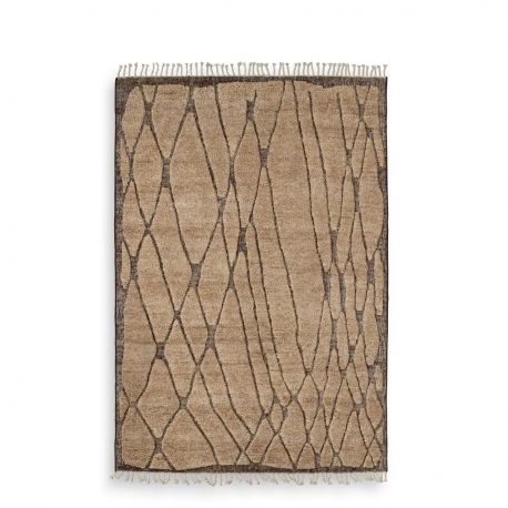 Covoare - Covor design LUX din lana din Noua Zeelanda, Coralie Maro 300x200cm