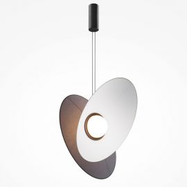 Pendule, Lustre suspendate - Lustra LED suspendata Evolution negru
