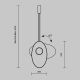 Pendule, Lustre suspendate - Lustra LED suspendata Evolution negru