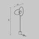 Lampadare - Lampa de podea LED moderna Evolution alb