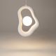 Pendule, Lustre suspendate - Lustra Suspendata din Polirasina, Alb, Opus