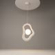 Pendule, Lustre suspendate - Lustra Suspendata din Polirasina, Alb, Opus