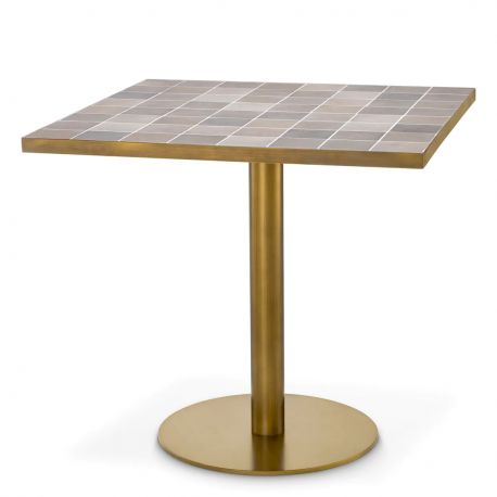 Mese dining - Masa Bistro design LUX Colton 80x80cm
