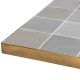 Mese dining - Masa Bistro design LUX Colton 80x80cm