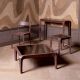 Scaune - Scaun design LUX, Aluminiu Reciclat, Quentin
