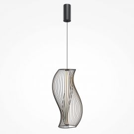 Pendule, Lustre suspendate - Lustra Suspendata LED, Negru, Shadows of the past