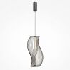 Lustra Suspendata LED, Negru, Shadows of the past