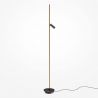 Lampadar, Lampa de podea LED cu Spot Directionabil, Thin negru