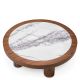 Masute Living - Masuta Design LUX, Marmura, Furnir Nuc, Presedio 100cm