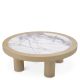 Masute Living - Masuta Design LUX, Marmura, Furnir Stejar, Presedio 100cm