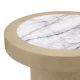 Masute Living - Masuta Design LUX, Marmura, Furnir Stejar, Presedio 50cm
