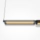 Pendule, Lustre suspendate - Lustra suspendata LED design minimalist Flat, fumuriu
