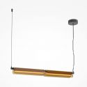 Lustra suspendata LED design minimalist Flat, chihlimbar