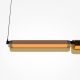 Pendule, Lustre suspendate - Lustra suspendata LED design minimalist Flat, chihlimbar