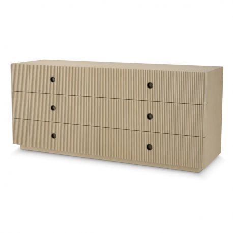 Comode - Comoda design LUX, Furnir de stejar albit, Dimitrios