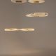 Candelabre, Lustre - Lustra LED suspendata design modern Krone 80cm, 3000K